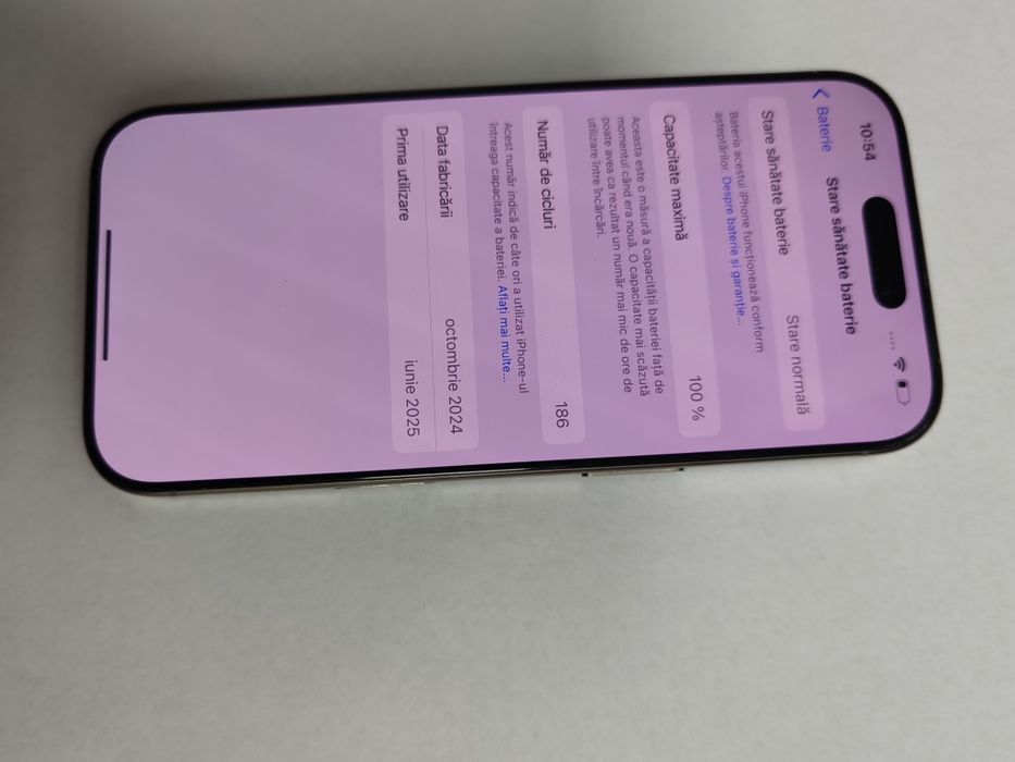 iPhone 16 Pro 128 GB /baterie 100