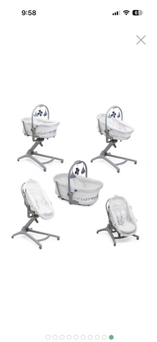 CHICCO Мултифункционално кошче 5в1 BABY HUG PRO