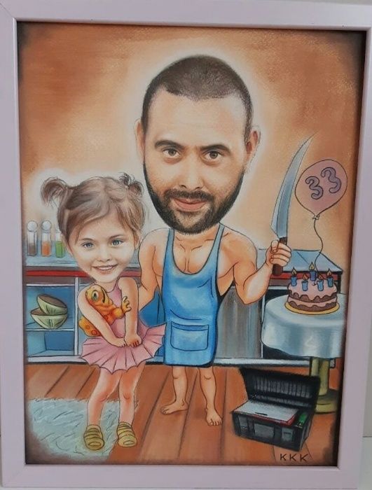 Изработвам портрети и карикатури от снимки