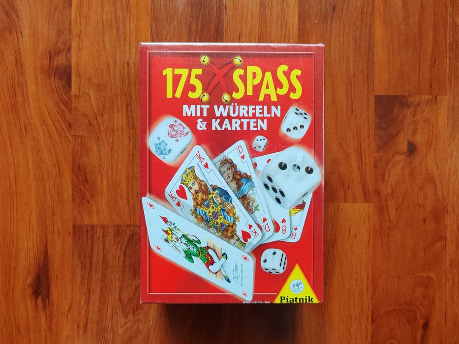 vand joc de societate cu zaruri 175 x spass PIATNIK ,, nou sigilat,,