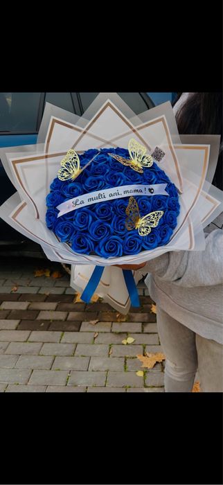 Buchete de trandafiri din sapun