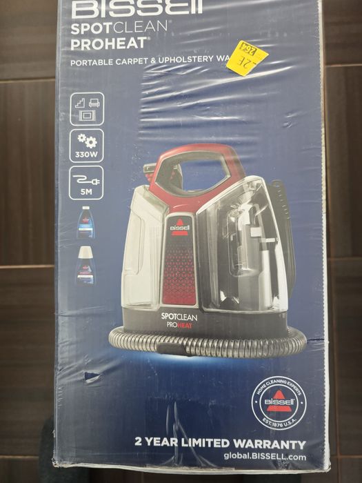 Aspirator bissel spot clean ,pt tapițeri saltea etc ,nou sigilat .