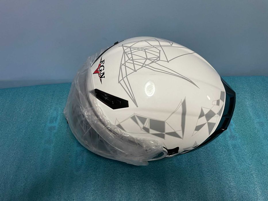 Casca Moto Scuter Atv Flip-up Cu Ochelari L XL CAGULA CADOU NOUA