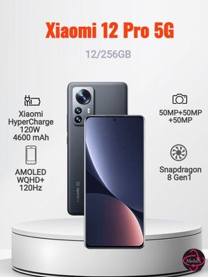 Xiaomi 12 S Pro holati ideal karobka dakument zaryadka hammasi bor