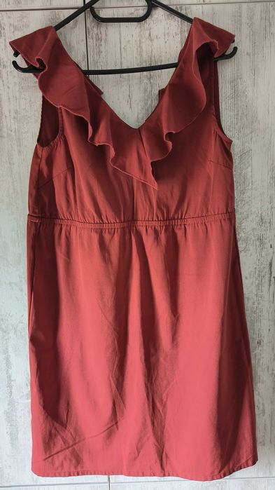 Rochie de vara cărămizie