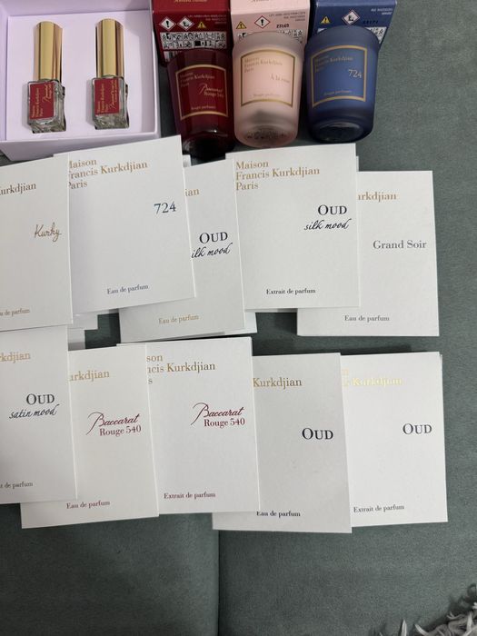 Francis Kurkdjian- miniaturi parfumuri si lumanari