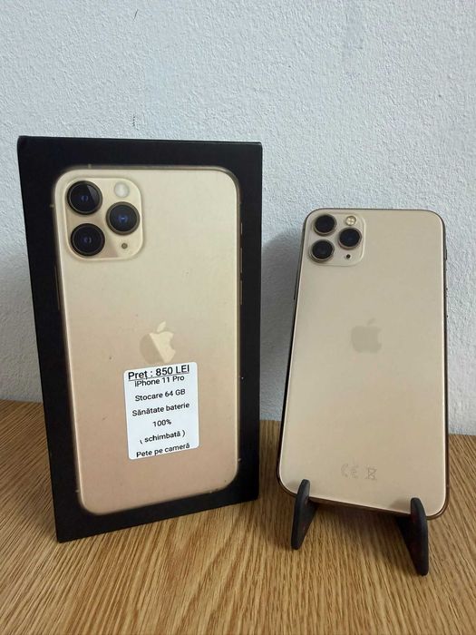 iPhone 11 Pro - 64 GB 100% - MMC Mobile Amanet