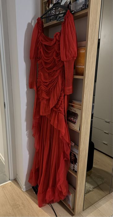 Rochie rosie Norina St de inchiriat vanzare