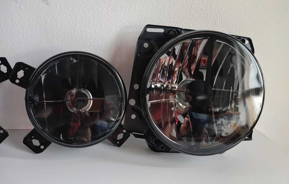 Фарове VW Голф 2 външни и вътрешни Golf 2 Нови тъмни с кръстачка