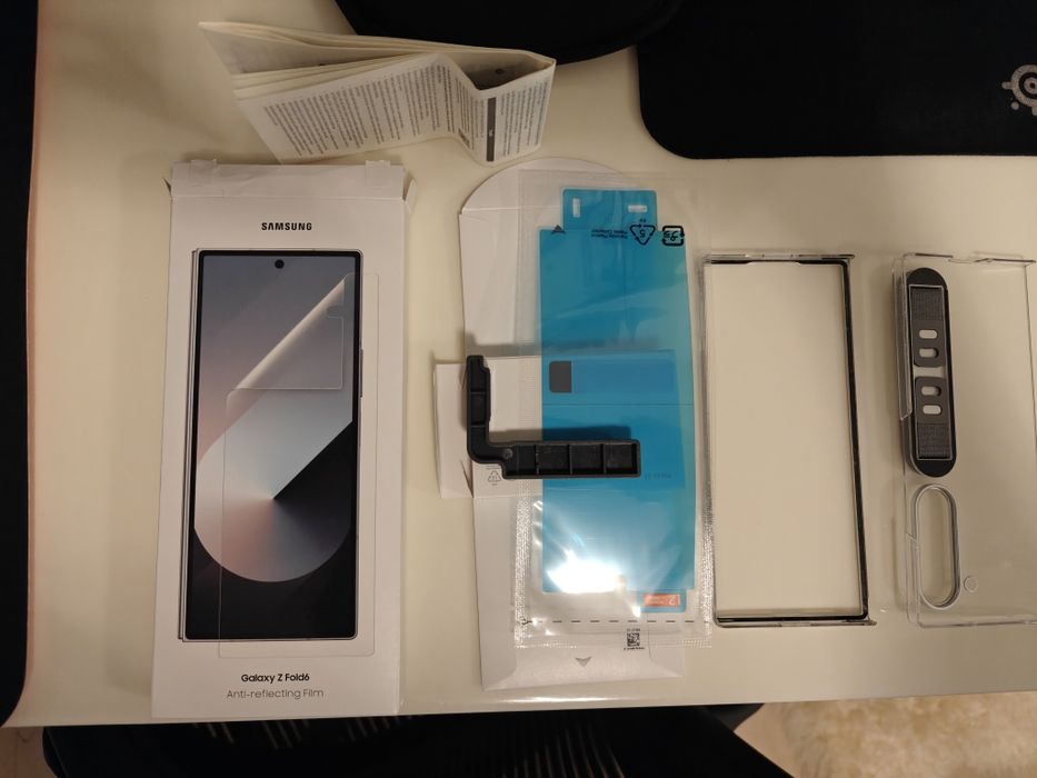 Husa Bumper Original Samsung și folie Fold6