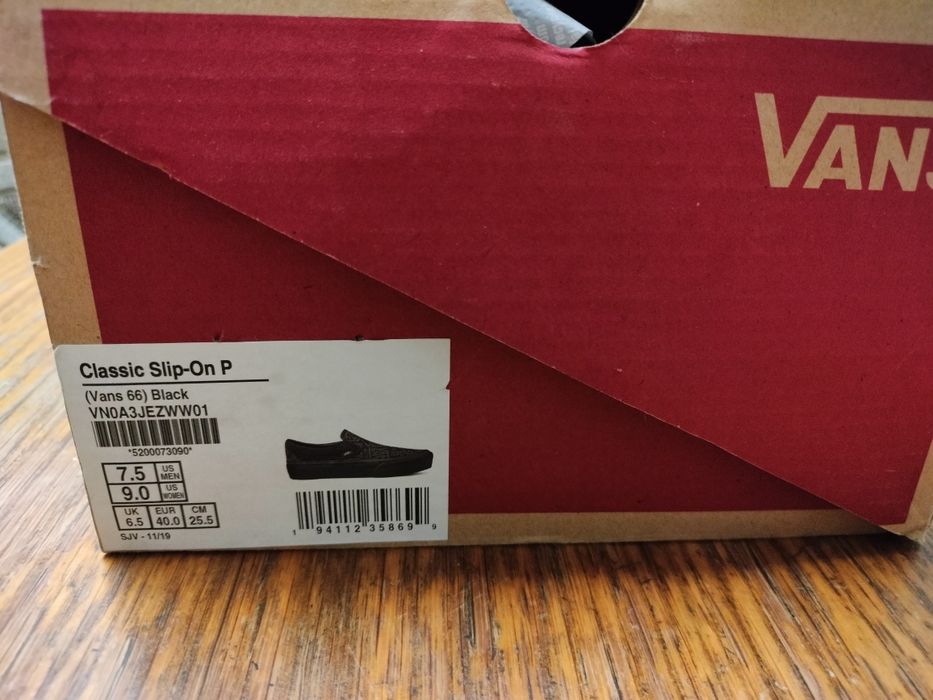 Tenisi Vans slip-on mărimea 40