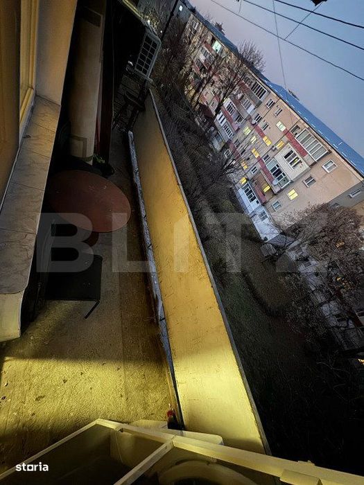 Apartament cu 2 camere si balcon, 48 mp, etaj 4, zona Gojdu