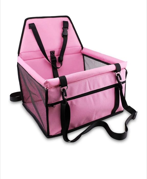 Coș de transport auto pentru câini de talie mica