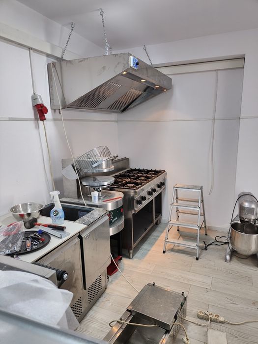 Aragaz profesional 6 ochiuri din inox