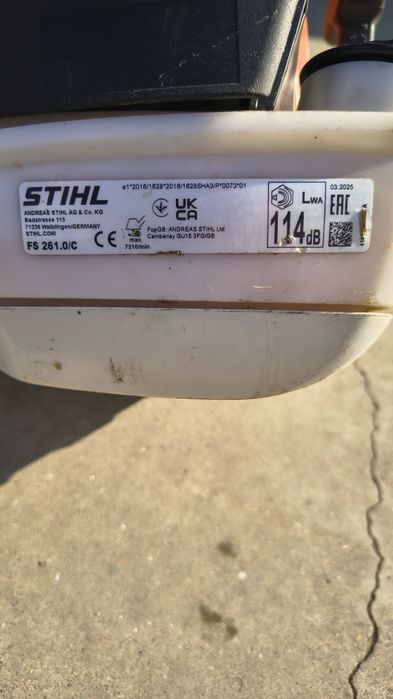 Motocoasa noua Stihl