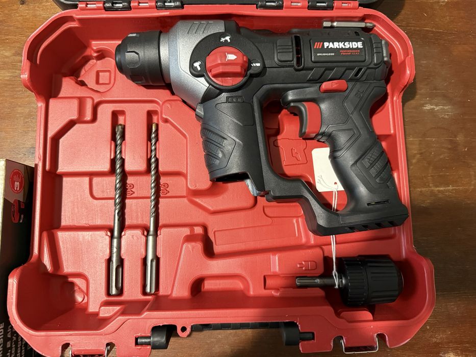 Перфоратор parkside performance x12v комплект