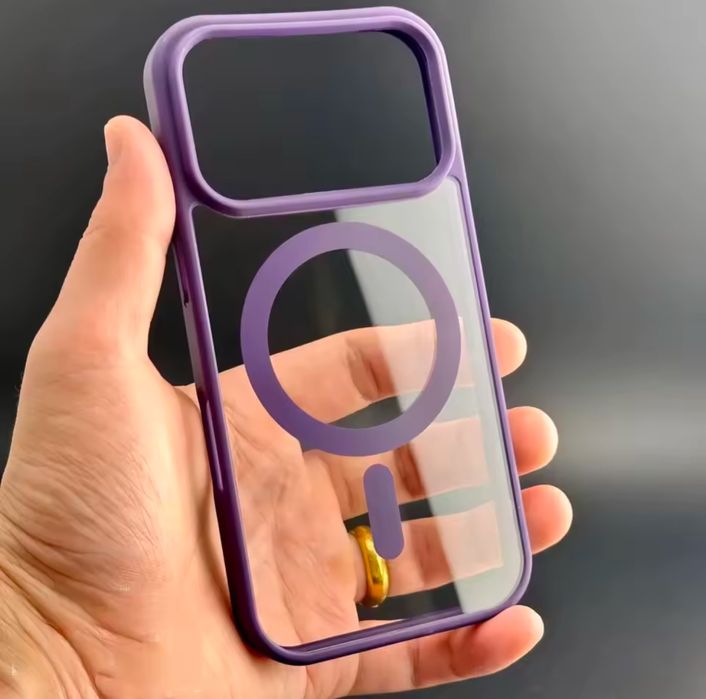 Husa MagSafe transparenta pt iPhone Air / 17 / 17 Pro / 17 Pro Max