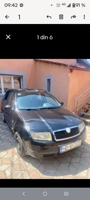 Vând mașina Skoda Fabia 1 2 benzina pentru dezmembrări