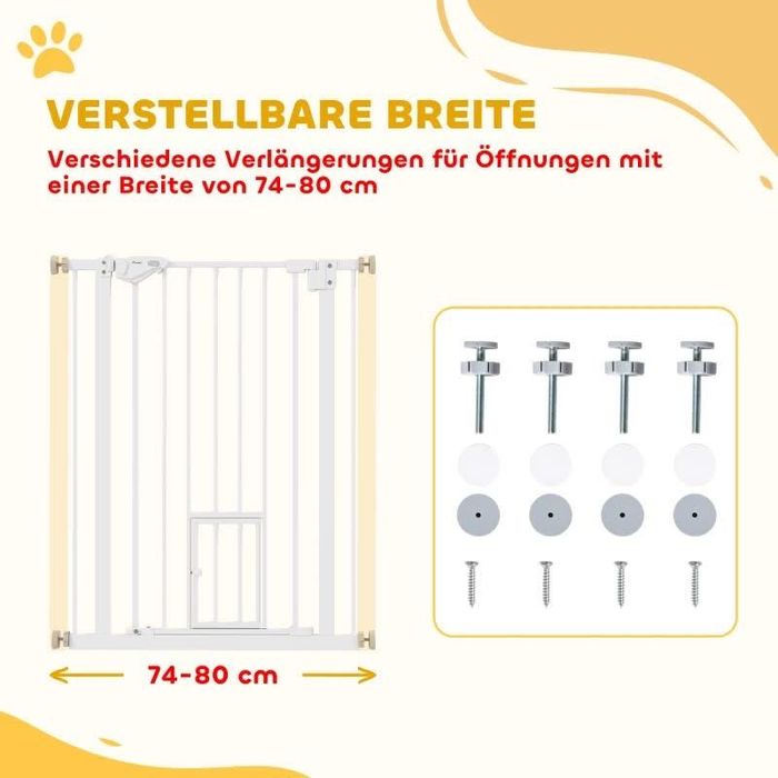 Преграда с вратичка за домашни любимци