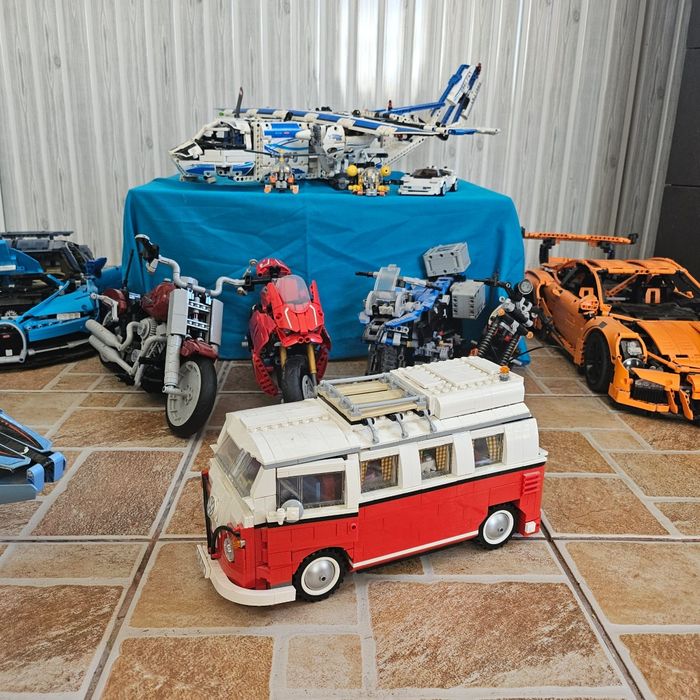 Lego Technic - lot Porsche,  Bugatti