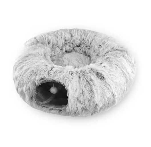 Топло легло и Тунел за котки 2 в 1 * Игра и уют * Къща Хралупа