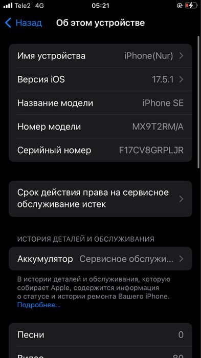 Apple Se Белый цвет