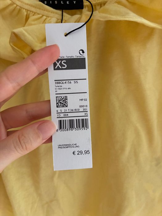 Дамски топ Sisley нов с етикет