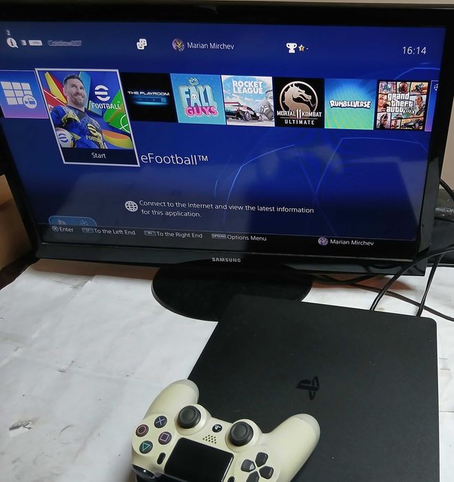 Playstation 4 1 TB + контролери + игри