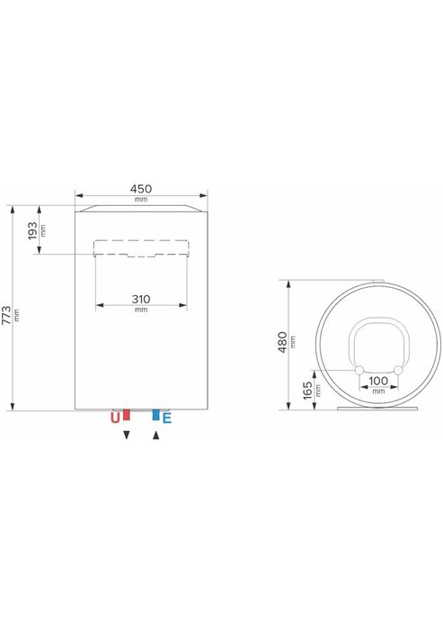 Boiler Electric Ariston Lydos 80 litri nou