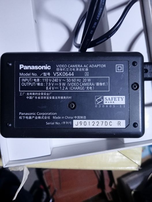 Зарядный устройство панасоник