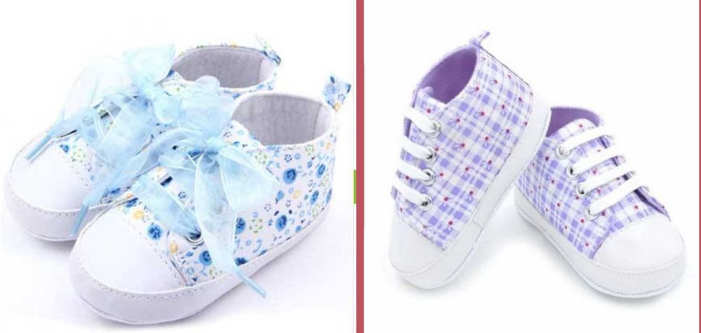 Подарявам НОВИ Бебешки буйки / обувки за бебе - 6-9м.