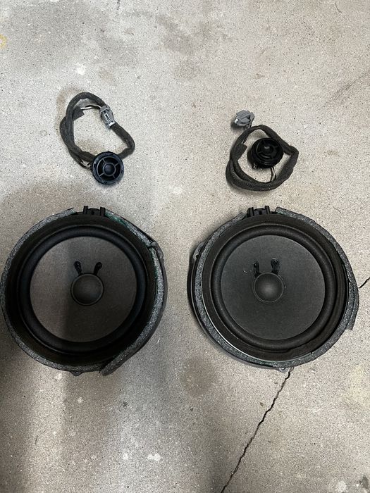 Set Boxe + Tweetere Fața Ford Fiesta OEM