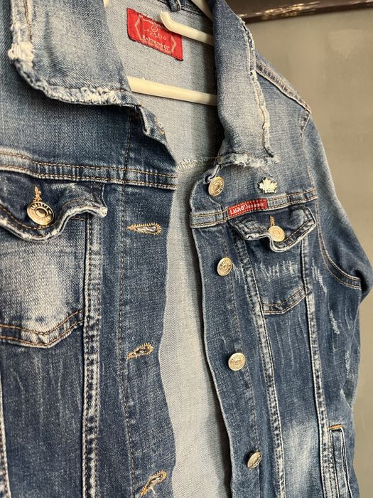 Дамско дънково яке