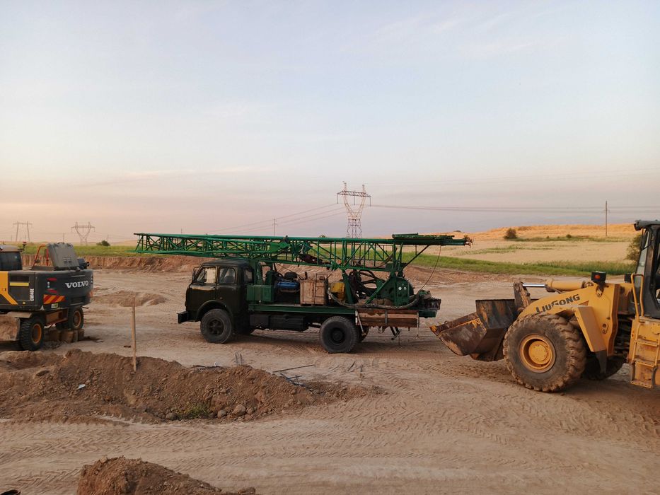 Suv chiqarish xizmati. Бурения скважин.