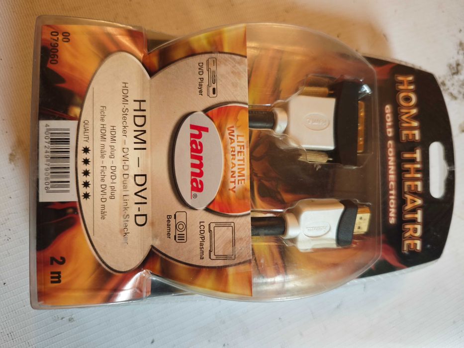 Кабель HDMI-dvi-d