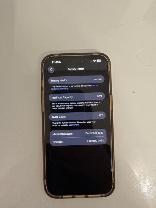 Iphone 15 Pro Max 256 gb