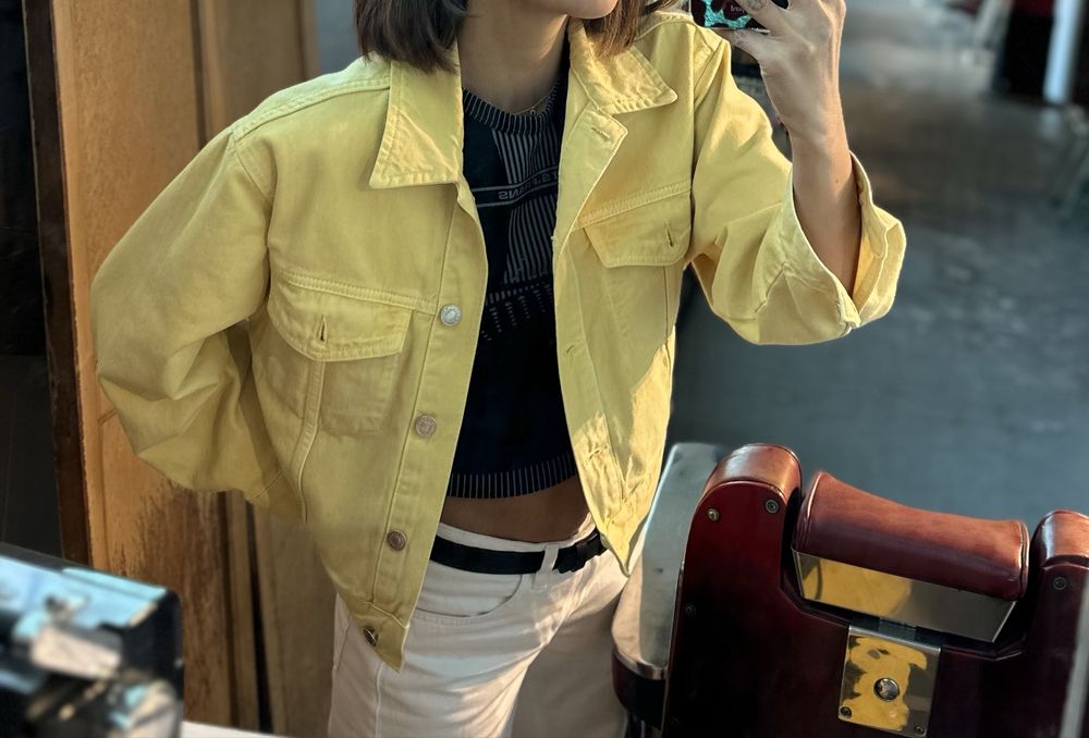 Джинсовая куртка Mango