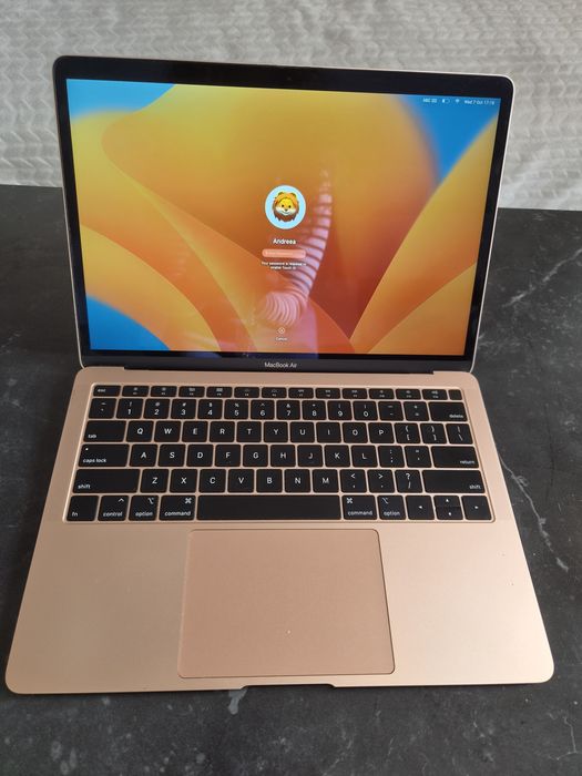 MacBook Air Retina 13” 2019 Rose Gold – i5, 8GB RAM, 256GB SSD