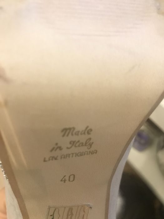 Pantofi eleganti dama LUNA , made in Italy, piele intoarsa, 1 purtare