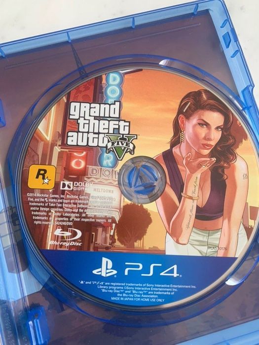 PS4 GTA V PlayStation 4 и PS5