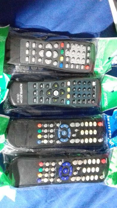 Telecomenzi DVD-TV-Recept.Romtel.Synaps CSD300,comb.CDsonerieBINATONE