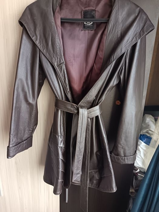 Кожено манто естествена кожа