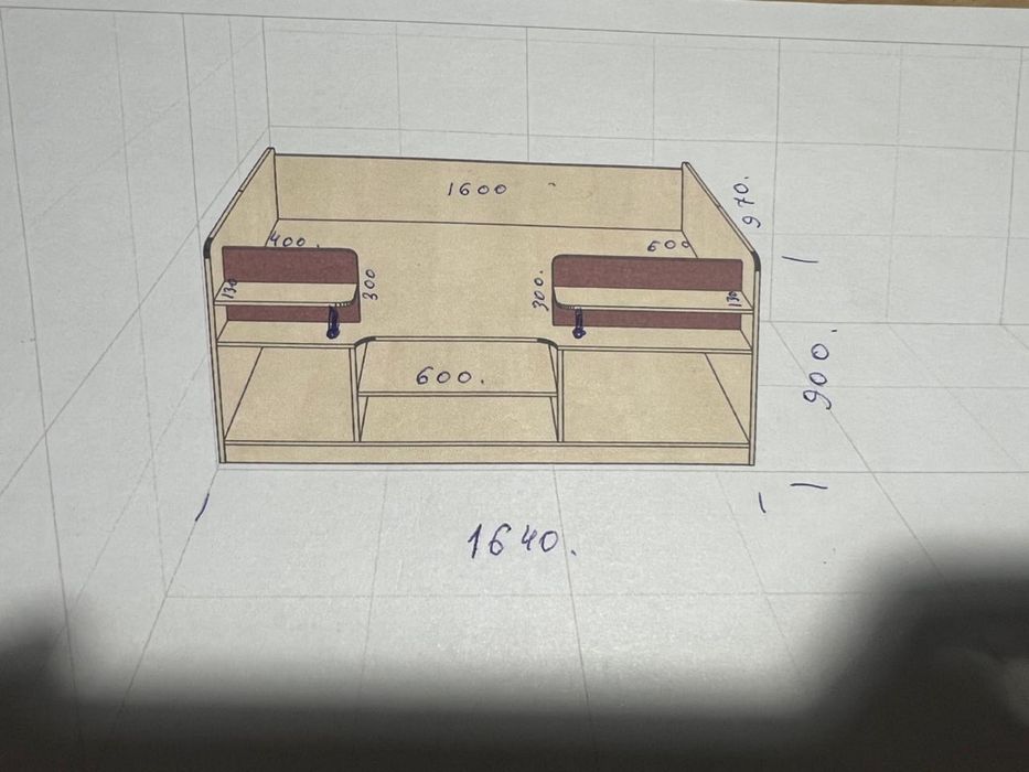 Детская кровать собственной сборки