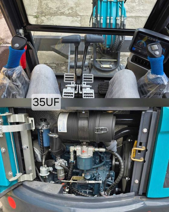 Miniexcavator SUNWARD 35UF / 50UF  NOU cu zero motor Kubota