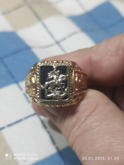 Перстень золотой 585прб. 16гр.