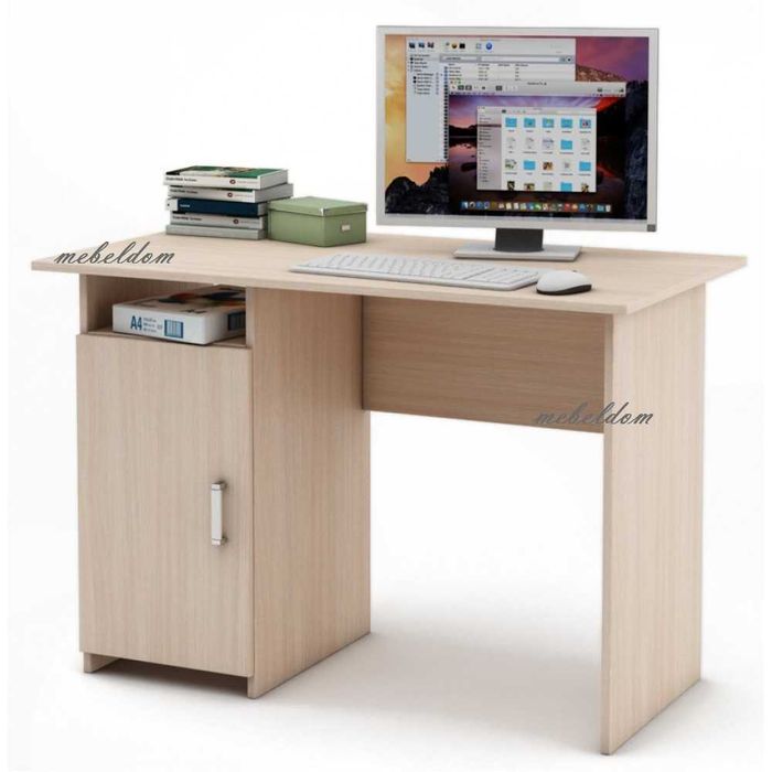 Бюро 110см. с плавна врата(код-1134)