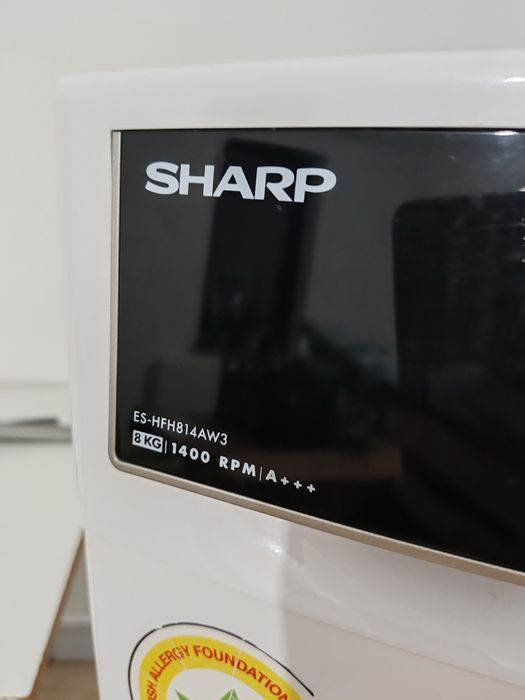 Mașina de spălat Sharp// 8 kg// 1400 Rotații