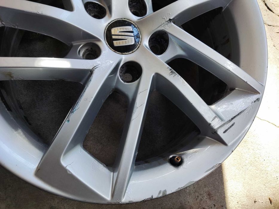 Skoda Seat VW 17 цола 5х112 оригинални алуминиеви лети джанти Сеат 5x112