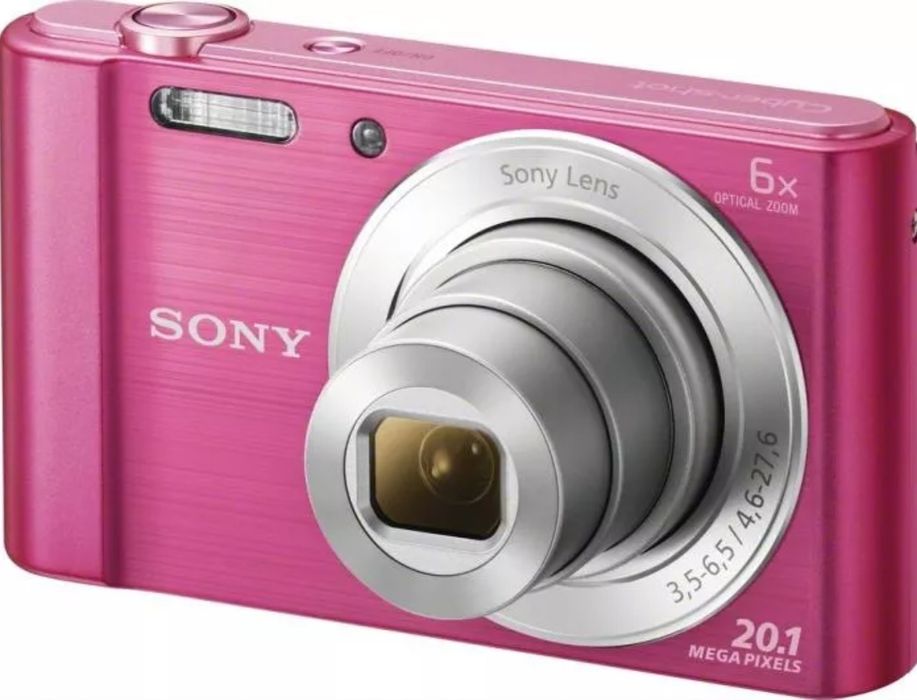 Aparat foto compact Sony Cyber-shot DSC-W810 Roz - NOU la cutie (Retro/Digicam)