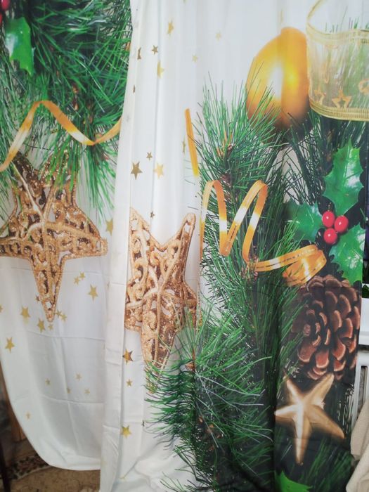 Продаются Новогодние шторы